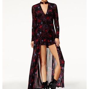 Romper With Maxi Overlay NWT